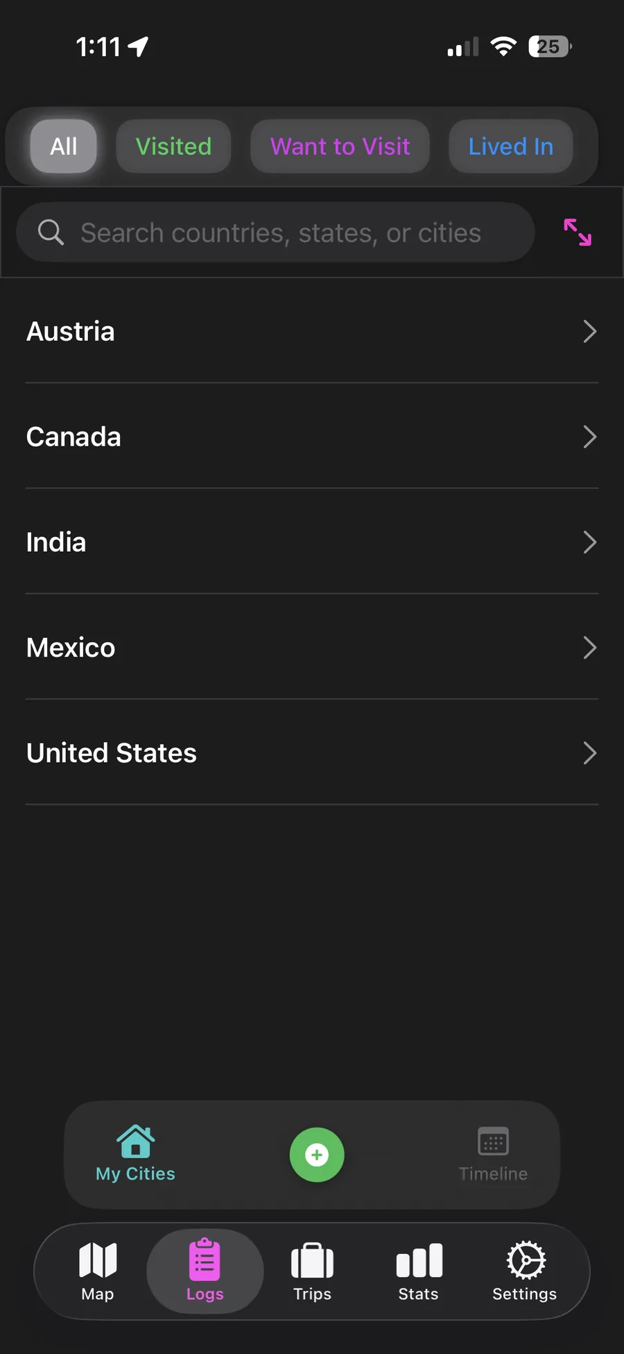 My Places